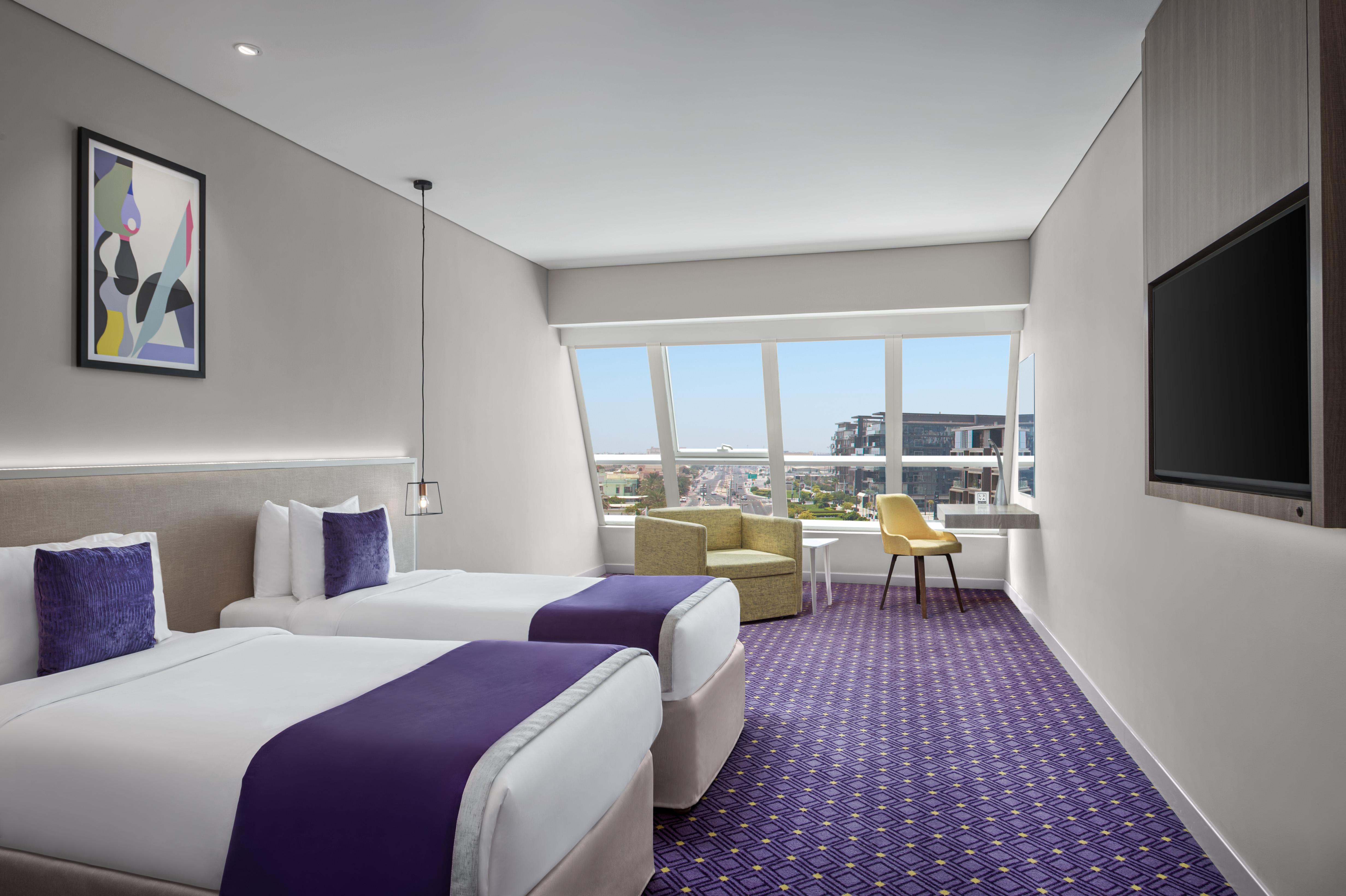 Leva Hotel Mazaya Centre Dubai Exterior photo