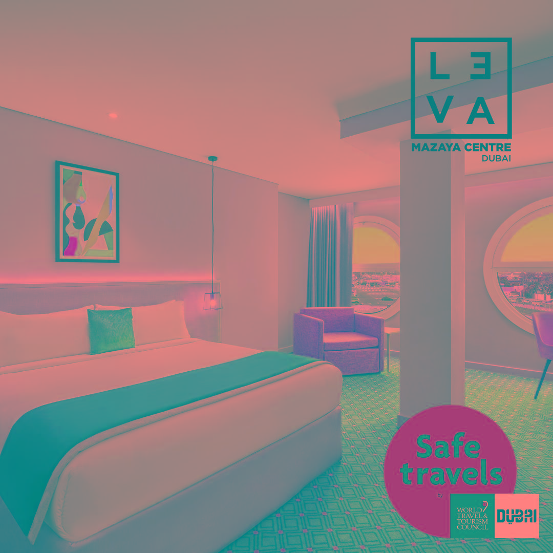 Leva Hotel Mazaya Centre Dubai Exterior photo