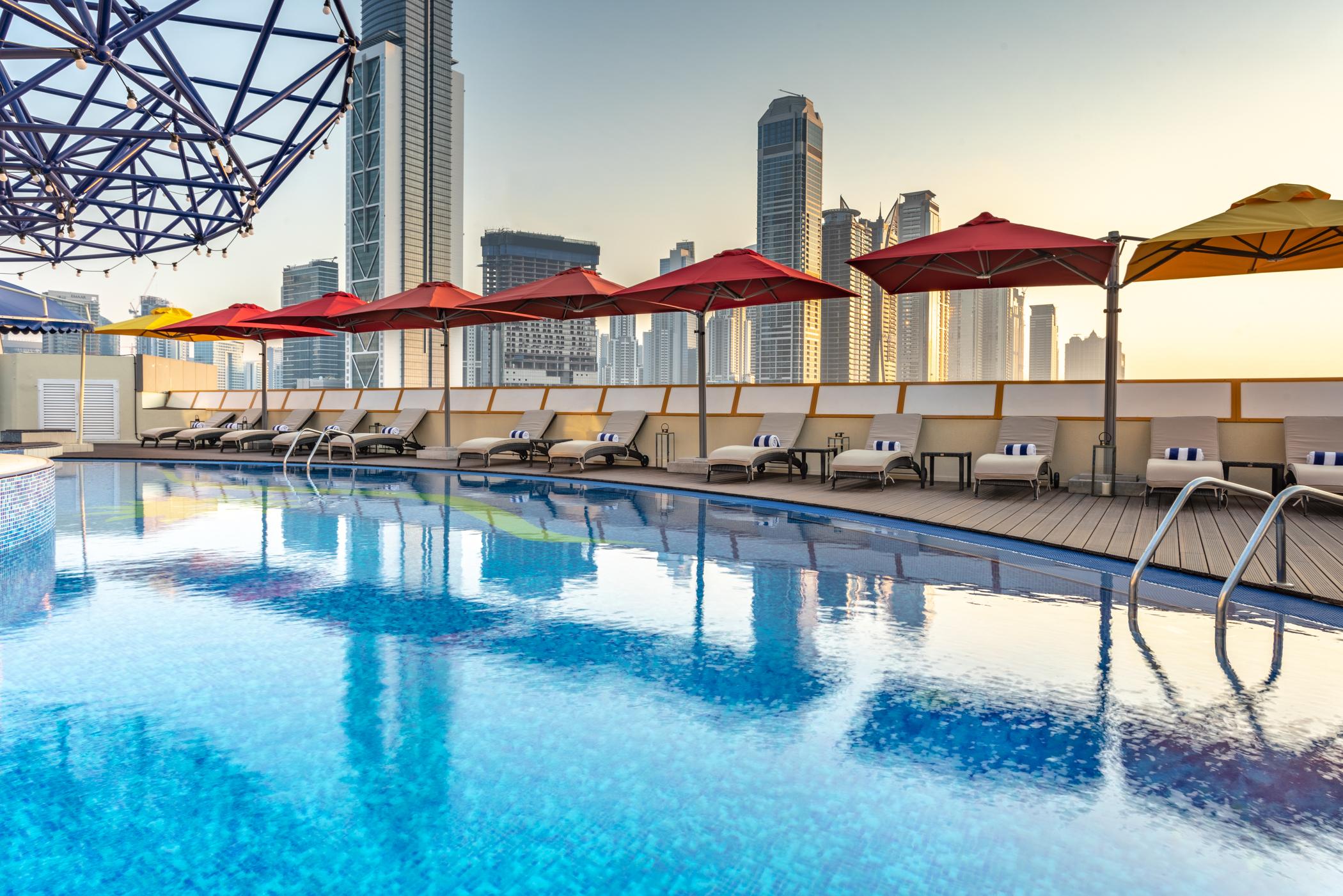 Leva Hotel Mazaya Centre Dubai Exterior photo